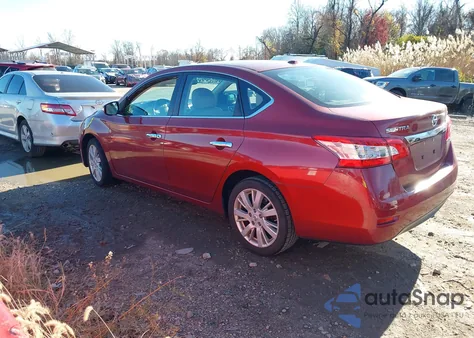 2015 Nissan Sentra Sl из США, поврежденный, VIN 3N1AB7AP8FY254155